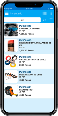 Consulta de Inventario