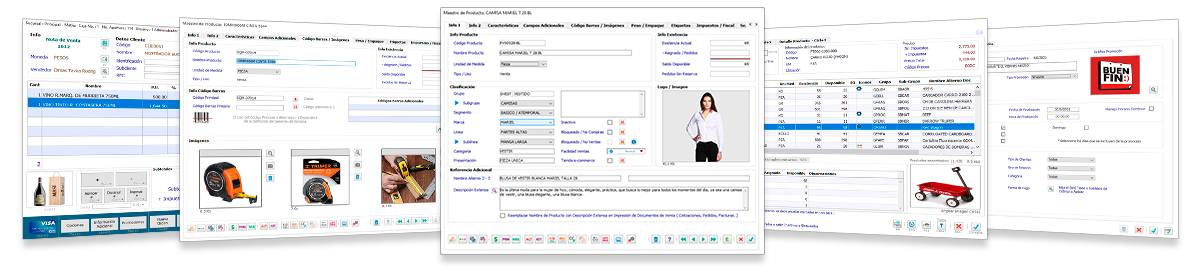 MBA3 ERP Entorno de trabajo f&aacute;cil e intuitivo