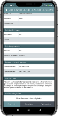 Información de Producto (2)